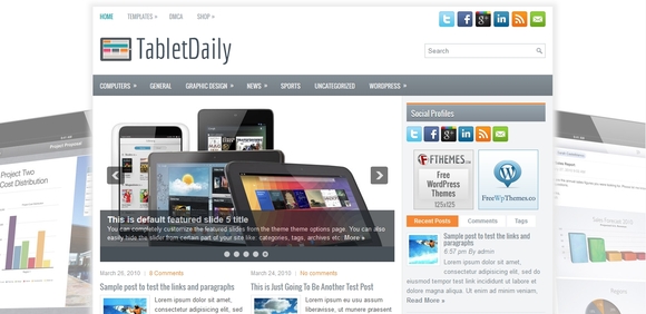 TabletDaily - best wordpress themes