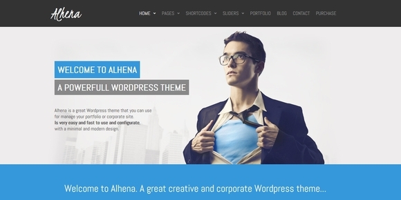 Alhena Lite - wordpress themes 2014