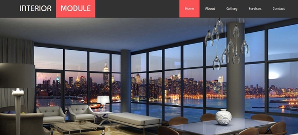 Interior Module - website templates