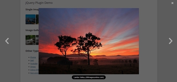 Nivo Lightbox - best jquery lightbox plugins 2014