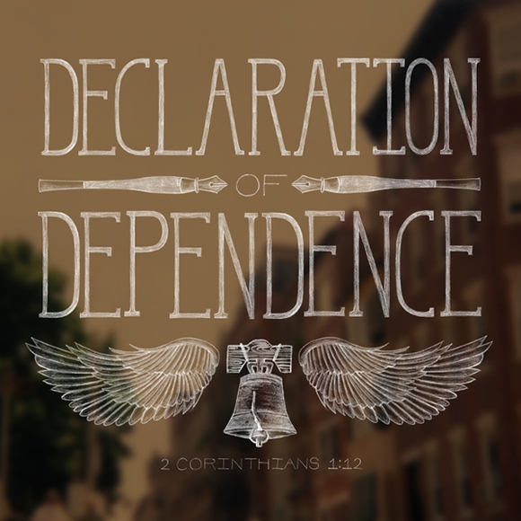 Declaration Of Dependence - typography tools