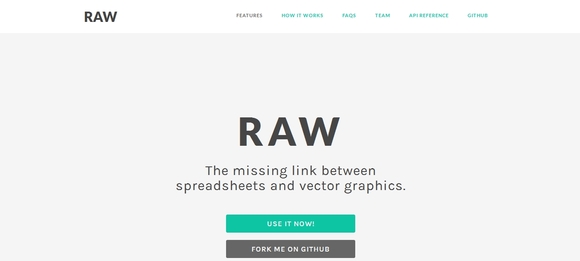 Raw - data visualization tools free