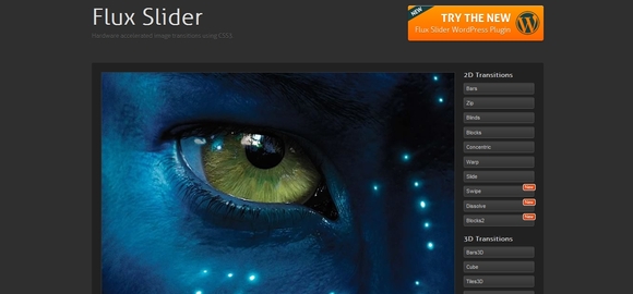 flux slider - jquery image slider plugins