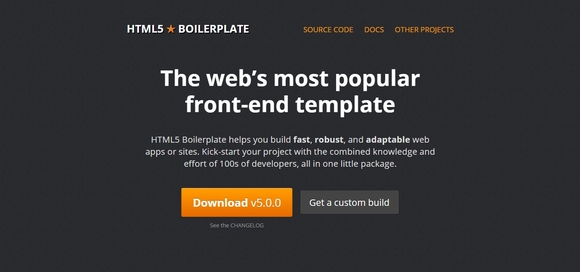 HTML5 Boilerplate - Bootstrap Alternative 