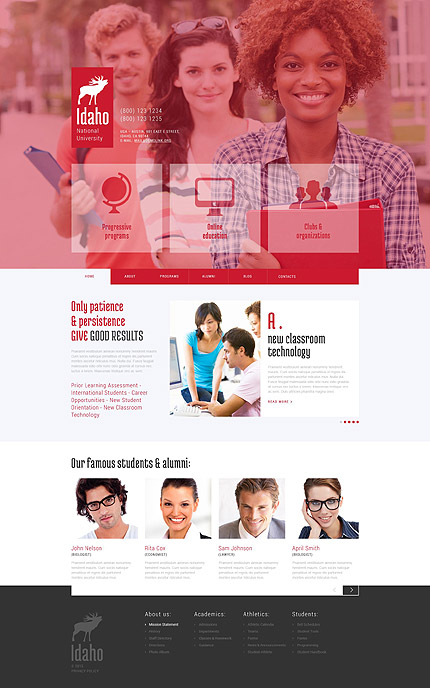  University WordPress Theme 