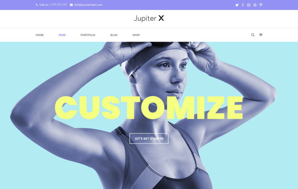 jupiter x premium wordpress theme