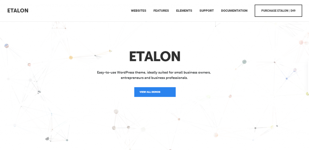 etalon wordpress theme