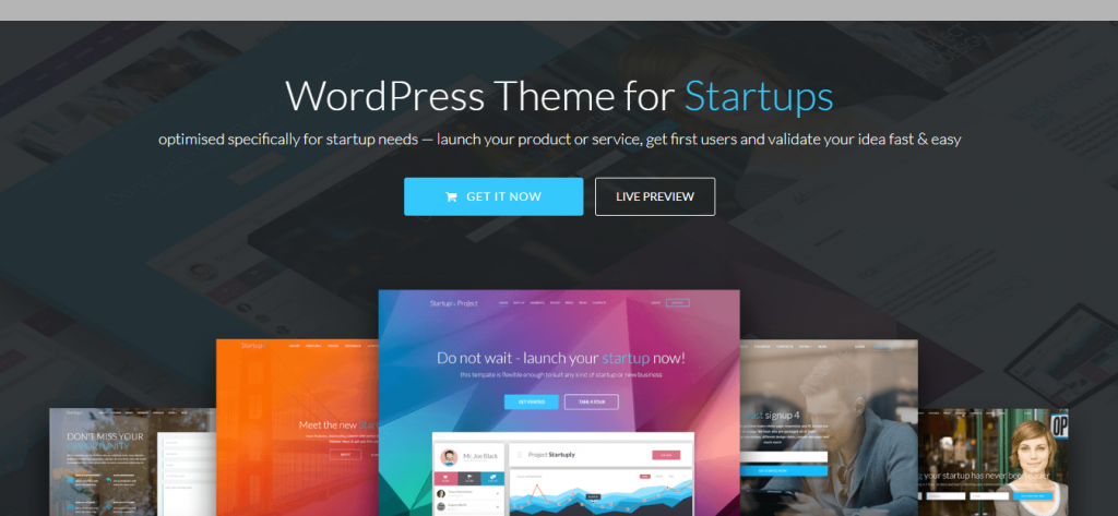 startuply wordpress theme