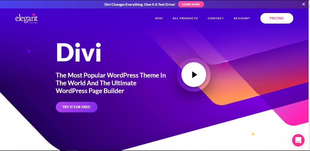 divi wordpress theme