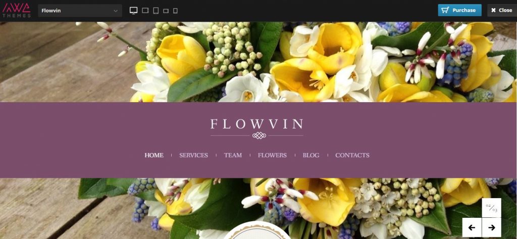 flowvin wordpress theme