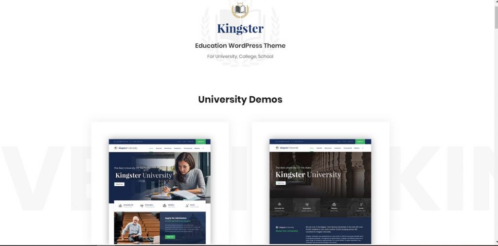 kingster wordpress theme