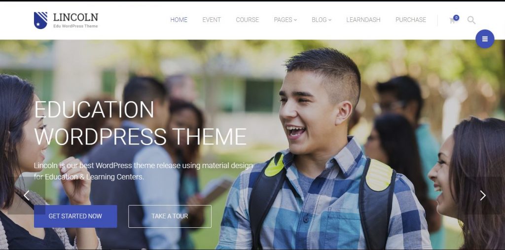 lincoln wordpress theme